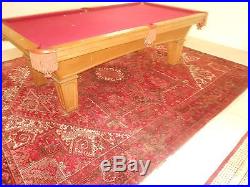 8x4 1/2 FOOT OLHAUSEN POOL TABLE