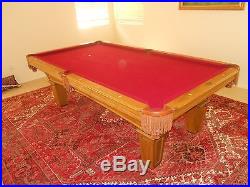 8x4 1/2 FOOT OLHAUSEN POOL TABLE