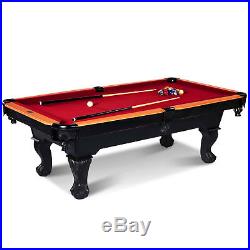 96 Billiard Game Tournament Pool Table Indoor Sport Set Cues Balls Chalks Brush