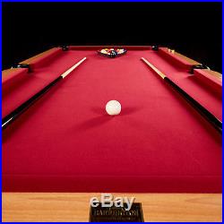 96 Billiard Game Tournament Pool Table Indoor Sport Set Cues Balls Chalks Brush