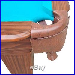96 Chamberlain Billiard Pool Table with Cue Rack Game Room Man Cave Basement