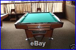 9' BRUNSWICK GOLD CROWN 2 POOL TABLE FROM DEALER THE GAME ROOM STORE NJ
