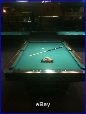 9' Brunswick Gold Crown III Professional Pool Table