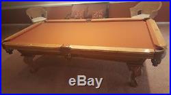 9' Connelly Madera Pool Table with Winslow legs