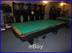 9 FT Brunswick Gold Crown POOL TABLE