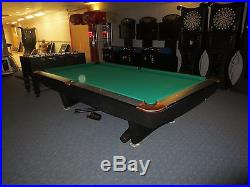 9 FT Brunswick Gold Crown POOL TABLE Ready for the man cave