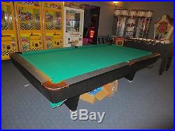 9 FT Brunswick Gold Crown POOL TABLE Ready to go