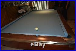 9 Foot Brunswick Billiard Professional Gold Crown 4 Pocket Pool Table