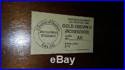 9' Professional Brunswick Gold Crown III AK Rosewood Pool Table Billiard Need 2