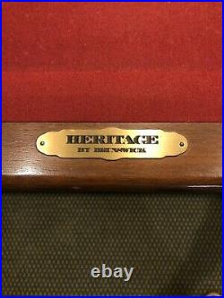 9 foot Heritage by Brunswick Pool Table