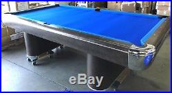 9 ft Global Centennial Pool Table solid Hard wood Made in USA, Excellent cond