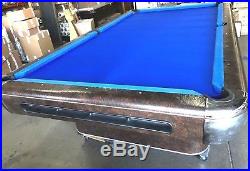 9 ft Global Centennial Pool Table solid Hard wood Made in USA, Excellent cond