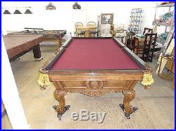 9 ft Pool table Renaissance Chancellor by Charles Porter