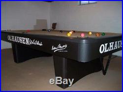 9' olhausen championship model billiard table
