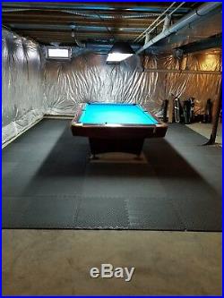 9ft Brunswick Gold Crown 4 Pool Table