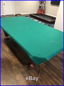 9ft Brunswick Gold Crown IV 4 Pool Table
