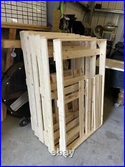 9ft Pool Table Slate Crates 3 Individual Crates For 3-piece Slate Pool Table
