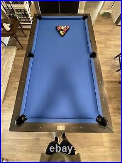 AC Schmidt Pool Table with Ping Pong Attachment