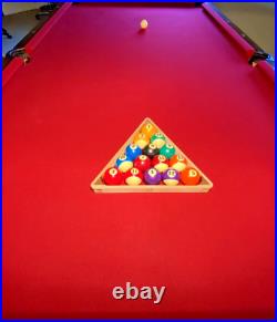 AE Schmidt Pool Table Made Exclusively for Dave & Busters Mahogany Rare