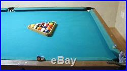 Antique 9' Pool Table
