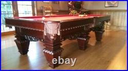 Absolutely Stunning 4x8 Brunswick Royal Knight pool table