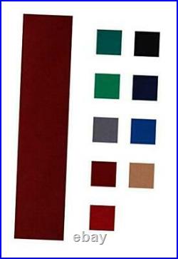 Accuplay 20 oz Pre Cut Pool Table Felt Choose for For 8 foot table Burgundy