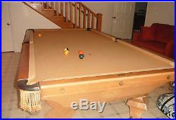 Adler Billiards Pool Table Brunswick Brilliant Novelty Style + Accessories