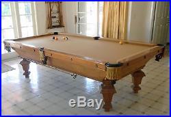 Adler Billiards pool table Brunswick Brilliant Novelty style/reproduction
