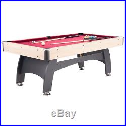 Air Zone 84 Pool table with Accessories, Red Felt