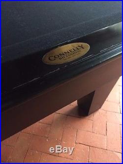 All Black 8' Connelly Billiard Pool Table
