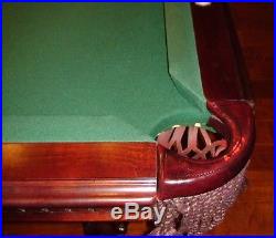 American Heritage 8 Foot Slate Pool Table #44445 & Accessories Pick Up Only