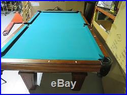 American Heritage 8' Pool Table + Accessories -ping pong table tennis top+dart