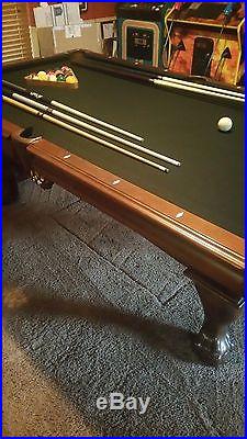 American Heritage Artero Pool Table, Balls, Rack, Cues, Cover