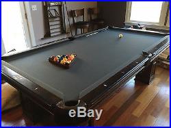American Heritage Pool Table 8 Foot (with many accessories)
