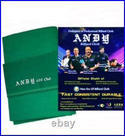 Andy's 600 Cloth 8' Set Green Pool Table Cloth Value added items