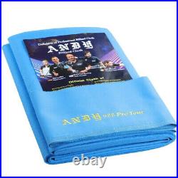 Andy's 988 Cloth 7' Set Tournament Blue Pool Table Cloth Value added items