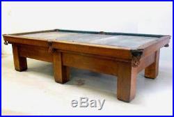 Antique 10' ft. Brunswick Pool Table in SE Minnesota for local pickup