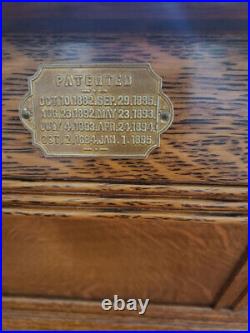 Antique 1896 brunswick balke collander special order pool table