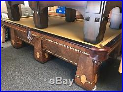 Antique 1928 Brunswick Pool Table The Medalist