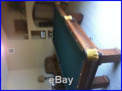 Antique 8' Pool Table from the 1890's