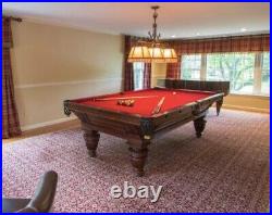 Antique 9 Ft Brunswick Most popular pool table From 1890's
