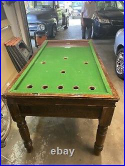 Antique Bar Billiards Table from England