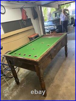 Antique Bar Billiards Table from England