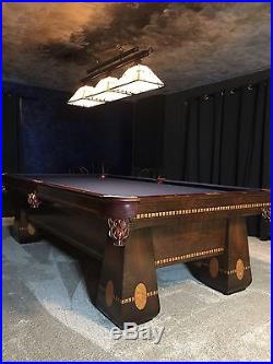 Antique Billiards Table Brunswick Balke Collender the MEDALIST