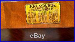 Antique Brunswick-Balke-Collender 5'x10' 6-Legged Pool Table (The Medalist)