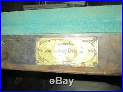 Antique Brunswick-Balke-Collender Co 12 ft table 1900s