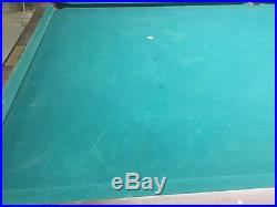 Antique Brunswick Billiard Snooker Table Slate