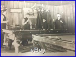 Antique Brunswick Billiards Pool Table Union League 9