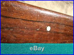 Antique Brunswick Exposition Snooker Table for Parts or Repair