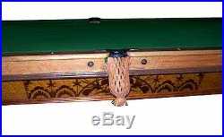 Antique C. 1885 Inlaid New Acme Pool Table by Brunswick #6707